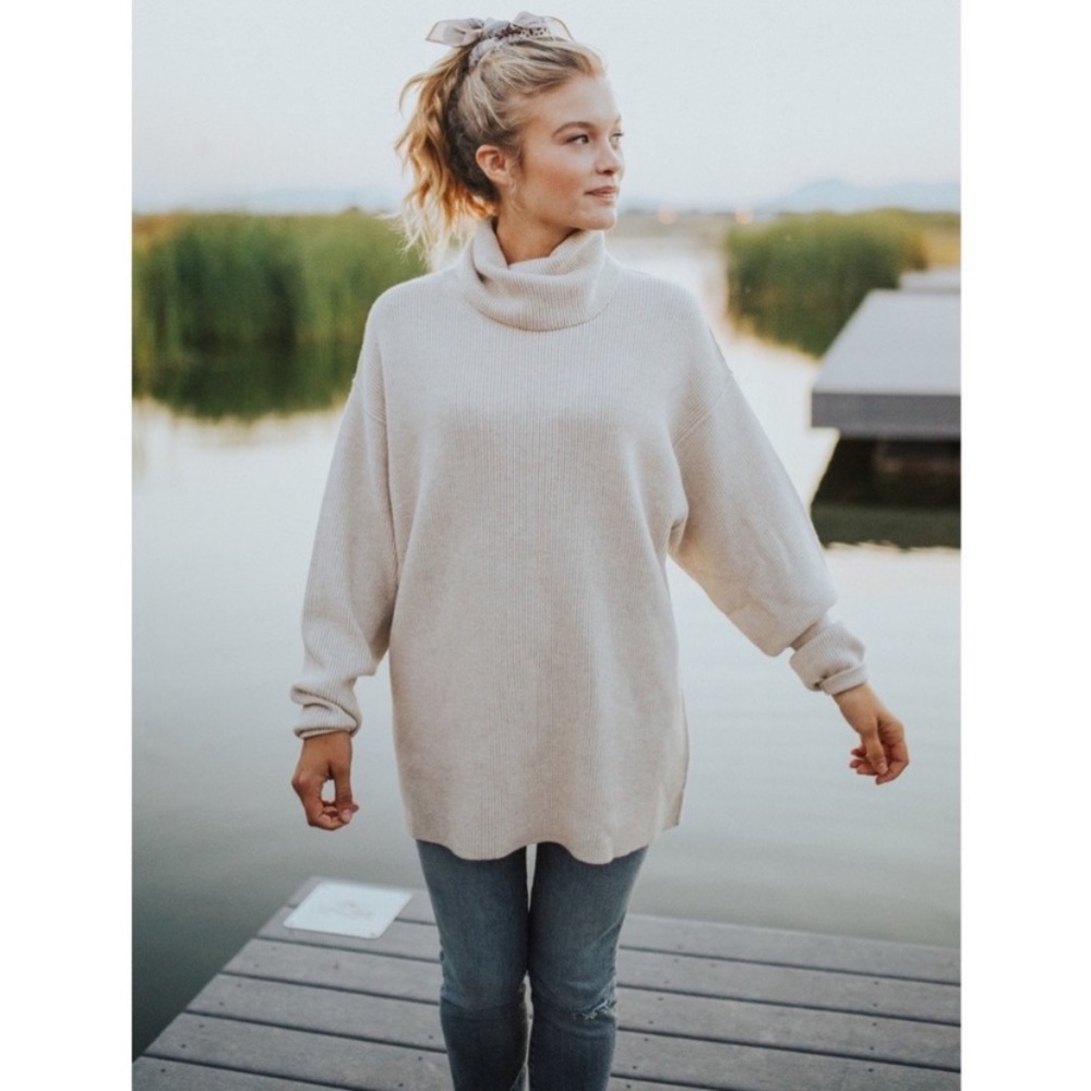 Free People Ribbed Sweater